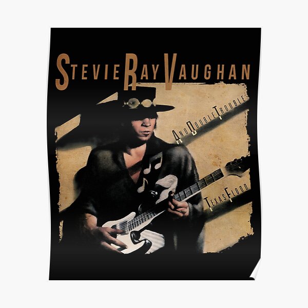 Stevie Ray Vaughan Texas Flood Poster