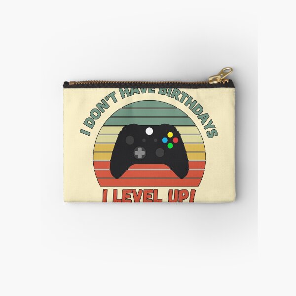 Item preview, I don't have birthdays. I level up! Retro Sunset Design designed and sold by Meek-Anime.
