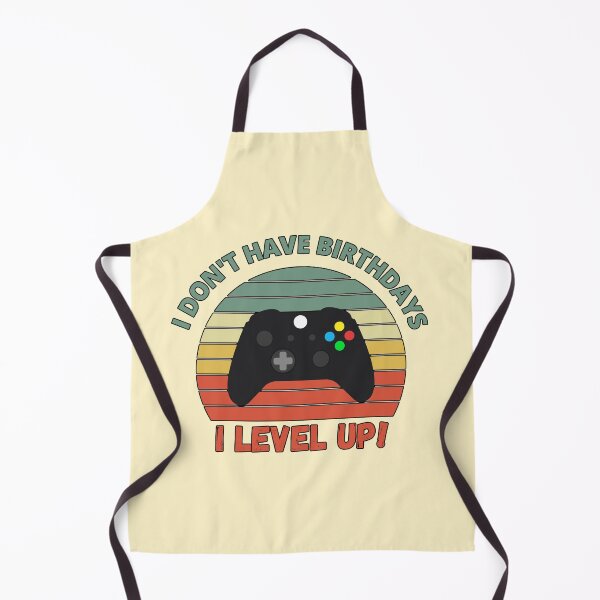 Item preview, I don't have birthdays. I level up! Retro Sunset Design designed and sold by Meek-Anime.