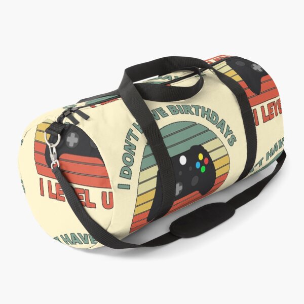 Item preview, I don't have birthdays. I level up! Retro Sunset Design designed and sold by Meek-Anime.