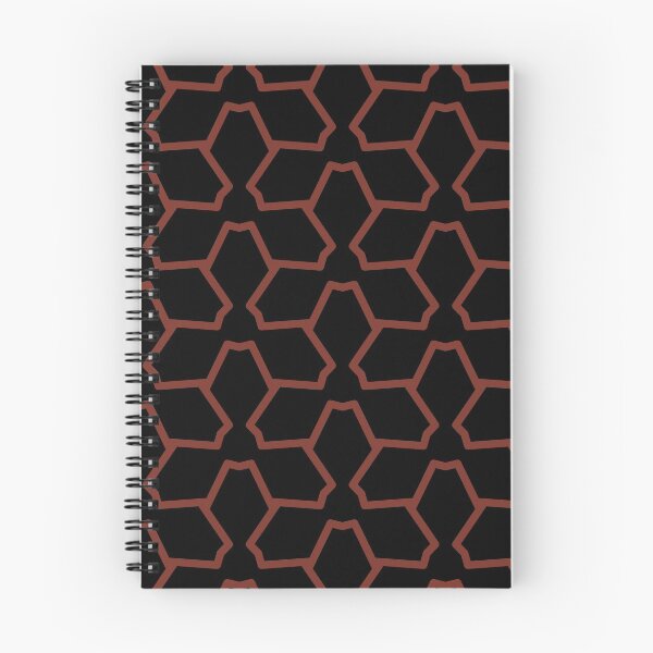 Item preview, Red and Black Tessellation Line Pattern 12 Coordinates w/ Farrow and Ball Incarnadine No.248 2022 Popular Color - Colour - Trending Hue designed and sold by ColorOfTheYears.