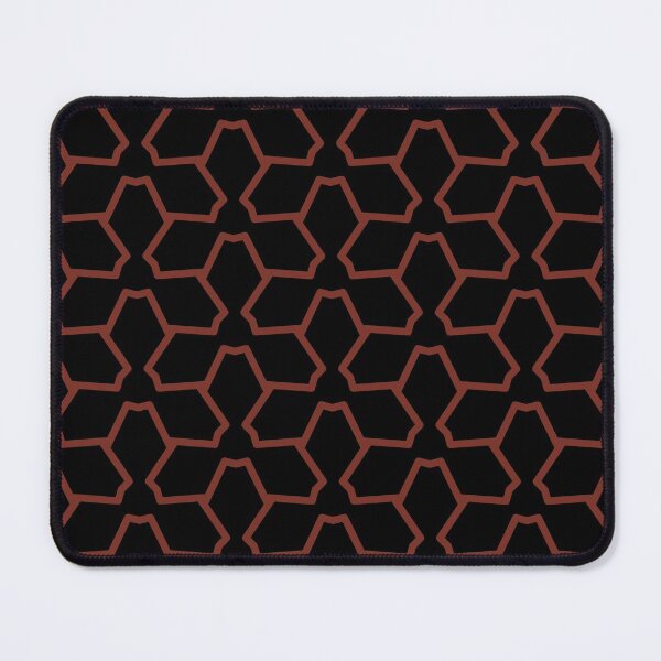 Item preview, Red and Black Tessellation Line Pattern 12 Coordinates w/ Farrow and Ball Incarnadine No.248 2022 Popular Color - Colour - Trending Hue designed and sold by ColorOfTheYears.