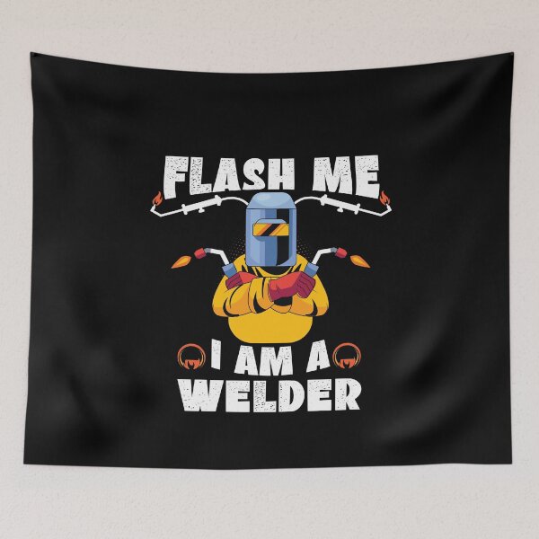 Item preview,  of Flash me I am a welder Funny Welder Club designed and sold by patroart.