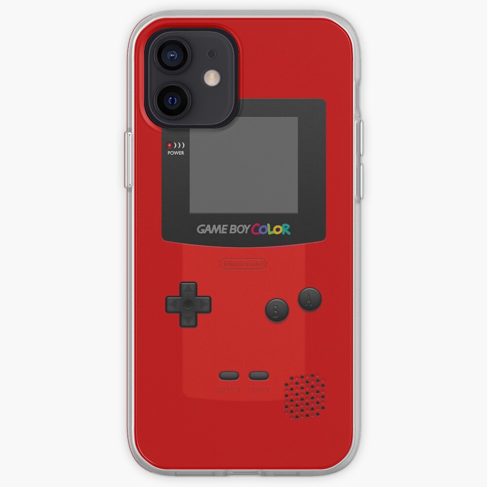 Red Nintendo Gameboy Color iPhone Case & Cover