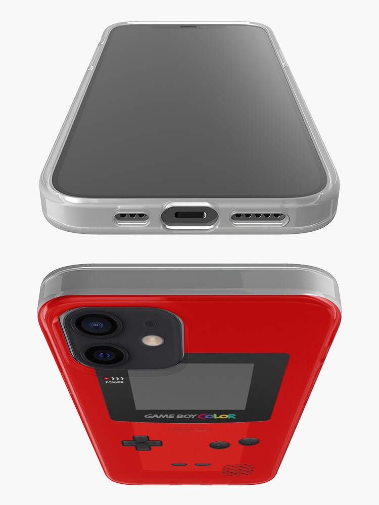 Alternate view of Red Nintendo Gameboy Color iPhone Case & Cover