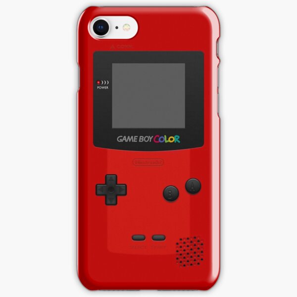 Red Nintendo Gameboy Color iPhone Snap Case