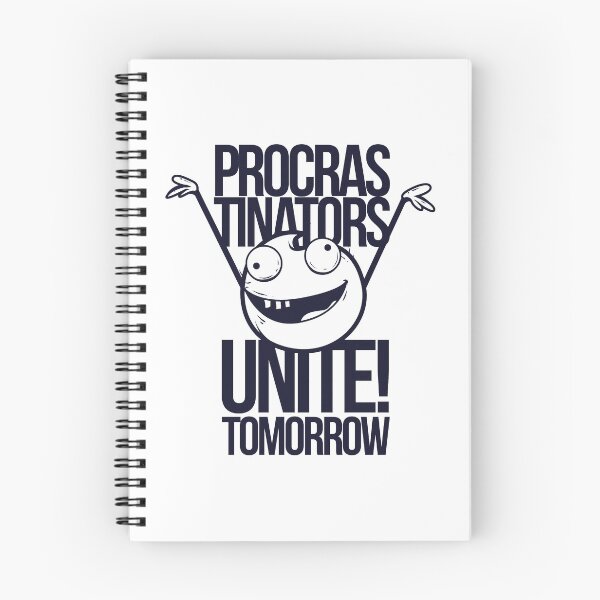 Item preview, Los procrastinadores se unen mañana designed and sold by xorbah.