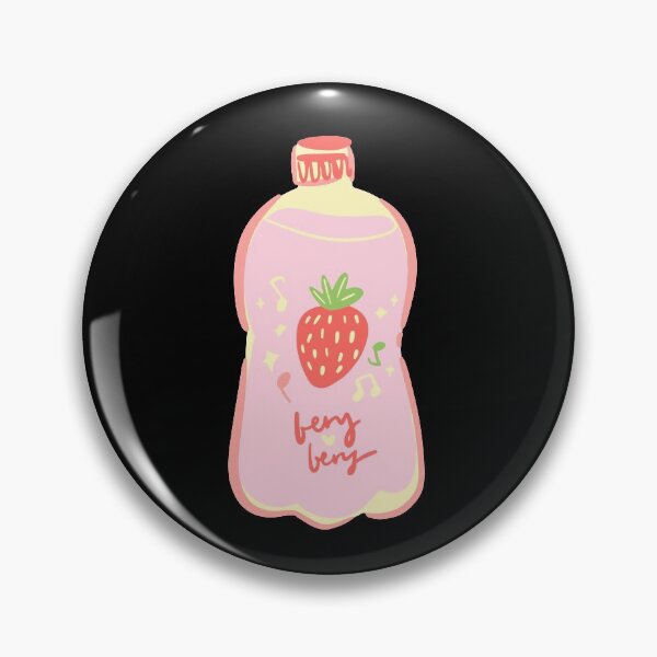 Item preview, Cute pink strawberry milk  designed and sold by Noor-alhuda.