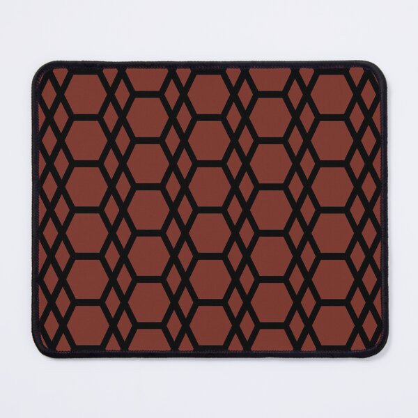 Item preview, Red and Black Tessellation Line Pattern 13 Coordinates w/ Farrow and Ball Incarnadine No.248 2022 Popular Color - Colour - Trending Hue designed and sold by ColorOfTheYears.
