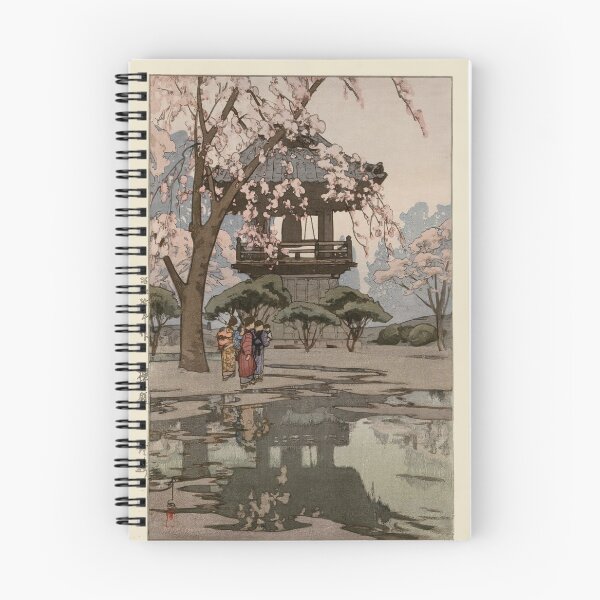Item preview, Hiroshi Yoshida - Eight Scenes of Cherry Blossoms designed and sold by Ukiyo-e-Masters.