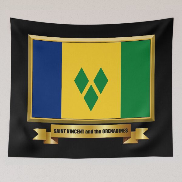 Artikelvorschau, SAINT VINCENT und die GRENADINEN Flagge, Geschenke, Masken, Aufkleber & Produkte (N) entworfen und verkauft von mpodger.