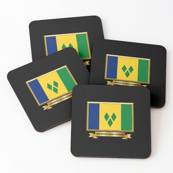 Item preview, SAINT VINCENT and the GRENADINES Flag, Gifts, Masks, Stickers & Products (N) designed and sold by mpodger.