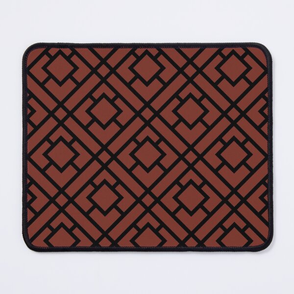 Item preview, Red and Black Tessellation Line Pattern 24 Coordinates w/ Farrow and Ball Incarnadine No.248 2022 Popular Color - Colour - Trending Hue designed and sold by ColorOfTheYears.