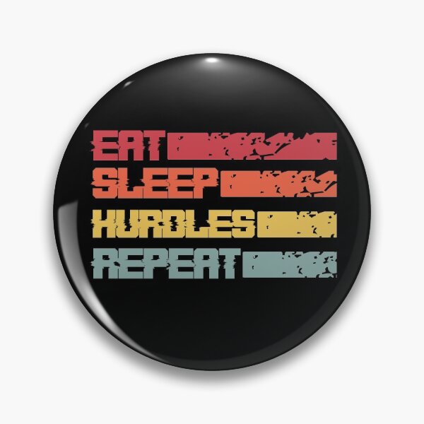 Item preview,  Eat Sleep Hurdles Repeat designed and sold by CreativeMansion.