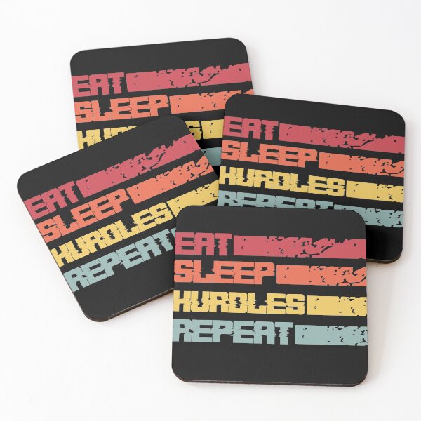 Item preview,  Eat Sleep Hurdles Repeat designed and sold by CreativeMansion.