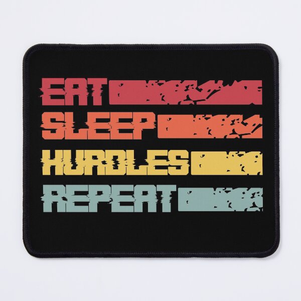 Item preview, Eat Sleep Hurdles Repeat designed and sold by CreativeMansion.