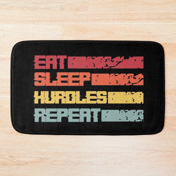Item preview,  Eat Sleep Hurdles Repeat designed and sold by CreativeMansion.
