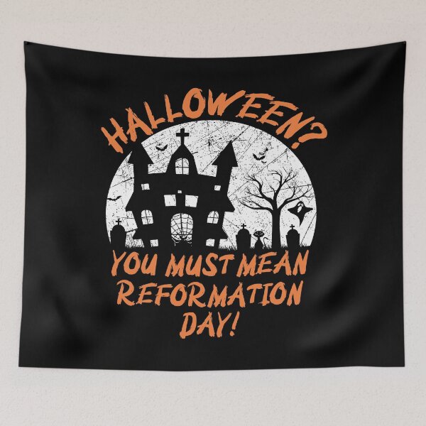 Item preview, Halloween You Must Mean Reformation Day Hexen Kostüm designed and sold by creativebrother.