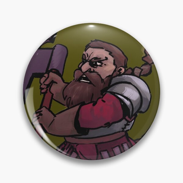 Item preview, Dorin Ironfist - Action Pose designed and sold by DiceShame.