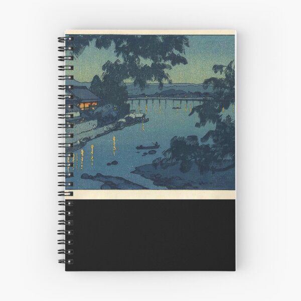 Item preview, Hiroshi Yoshida - Evening Chikugo River designed and sold by Ukiyo-e-Masters.
