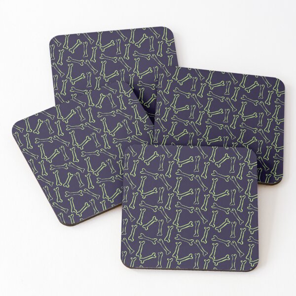 Item preview, cute puppy dog bones doodle champion pattern design designed and sold by Harshler-Art.