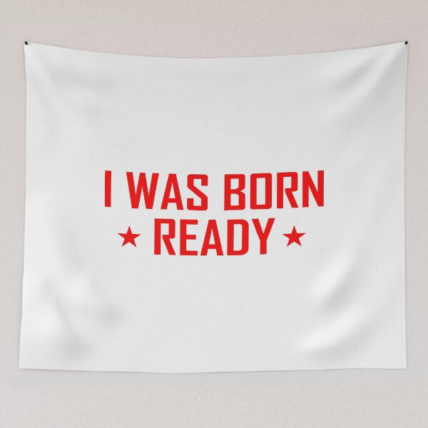 Item preview, I Was Born Ready Sports designed and sold by Shariss.
