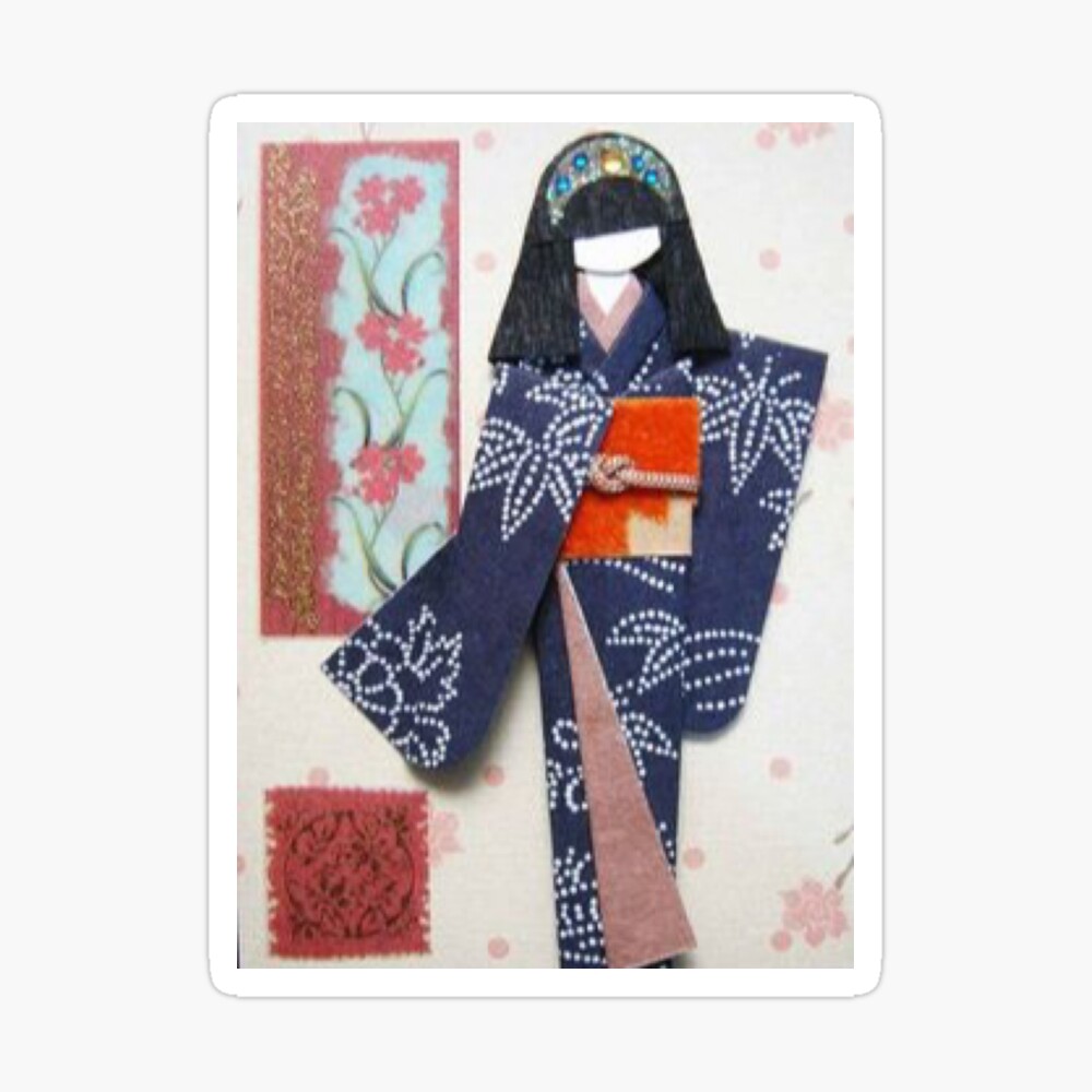 Beautiful Japanese origami paper Greeting Card for Sale by