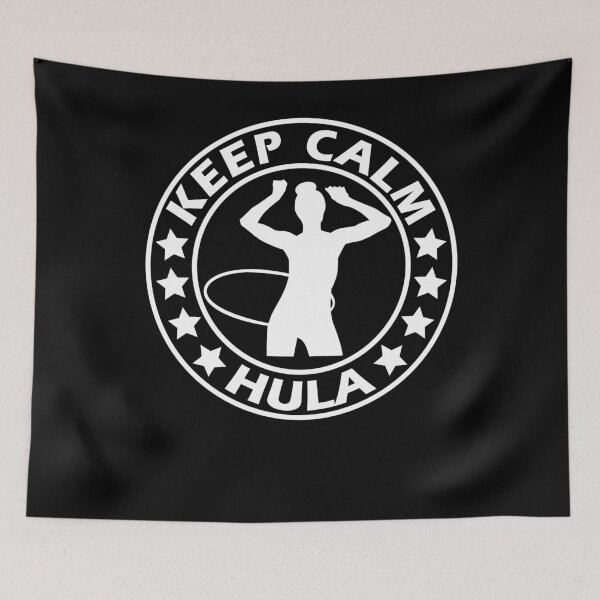 Item preview, Keep Calm Logo Hula Huladance Hoop Hulahoop designed and sold by DerNerd.