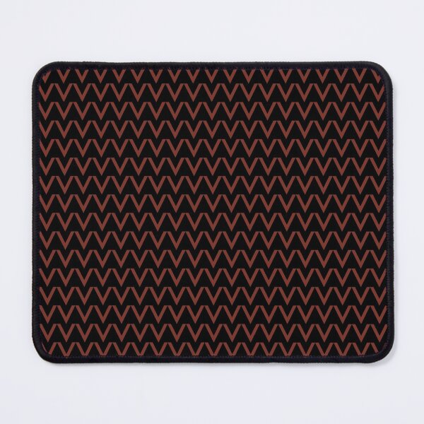 Item preview, Red and Black Horizontal Chevron Pattern Coordinates w/ Farrow and Ball Incarnadine No.248 2022 Popular Color - Colour - Trending Hue designed and sold by ColorOfTheYears.