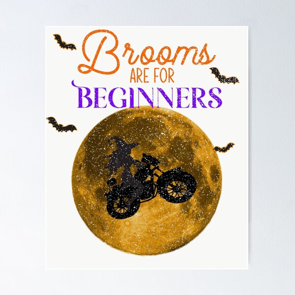 Item preview, Brooms are for Beginners designed and sold by HazardPaay.