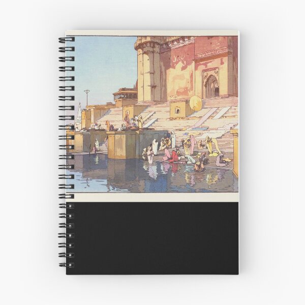 Item preview, Hiroshi Yoshida - Ghat in Benares designed and sold by Ukiyo-e-Masters.