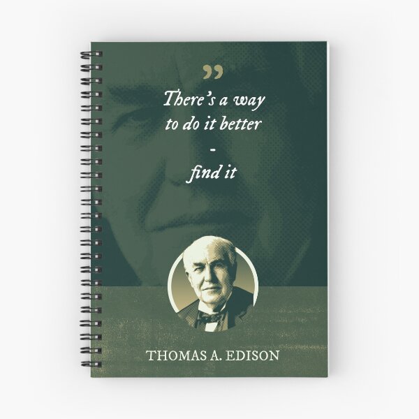 Item preview, Thomas Alva Edison - There's a way to do it better - find it designed and sold by Syahrasi.