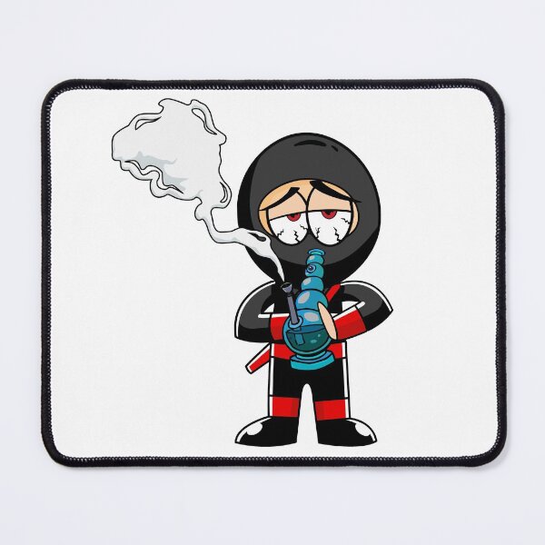 Item preview, Ninja Smoking From Bong Weed Stone Comic designed and sold by DabGraphic.