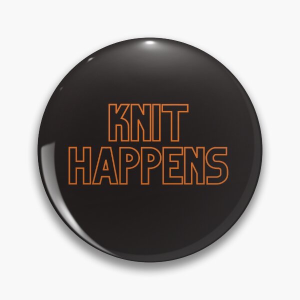 Item preview, Knit happens - Knitting Puns designed and sold by DigitalGemShop.