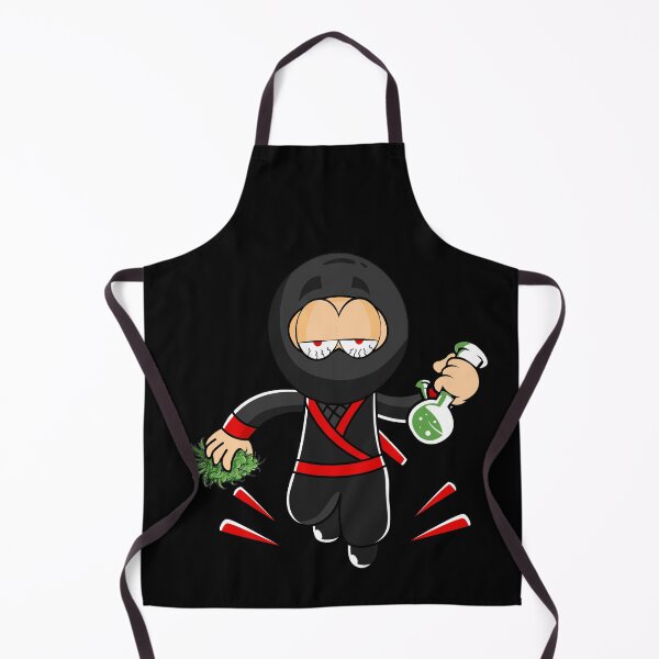 Item preview, Ninja Stoner Smoking From Bong Bud Weed Stone Comic designed and sold by DabGraphic.