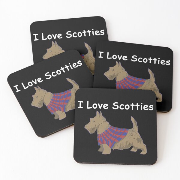 Item preview, I Love Scotties - Scottish Terrier Dog Lover designed and sold by LashCreations.