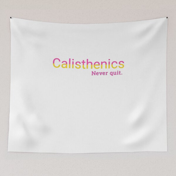 Item preview,  CALISTHENICS.Never quit. designed and sold by JIMMYKIVUTI.