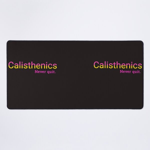 Item preview,  CALISTHENICS.Never quit. designed and sold by JIMMYKIVUTI.