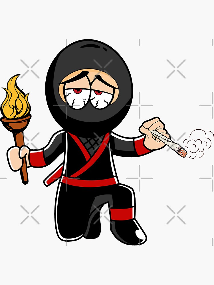 Free Smoke Ninja Cartoon Image｜Charatoon