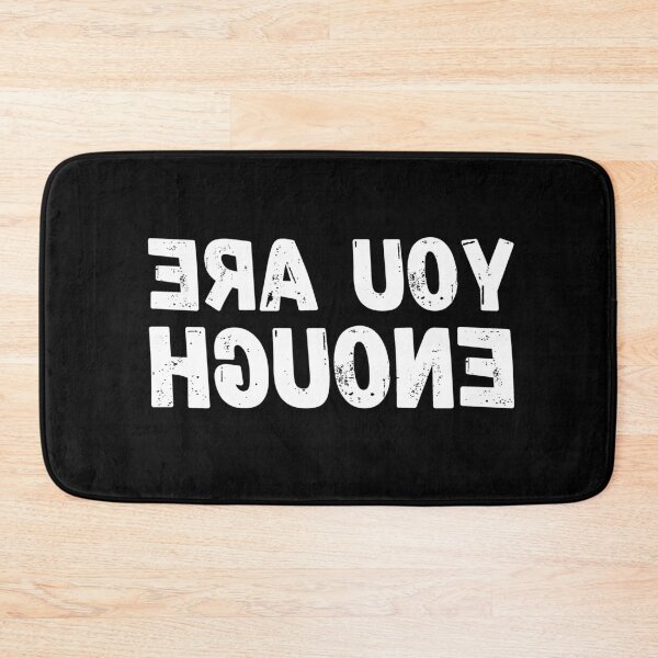 Item preview, Backwards Letter You Are Enough, Vintage Grunge designed and sold by ACC .