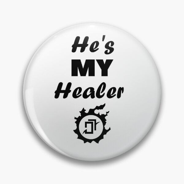 Artikelvorschau, FFXIV Er ist mein Heiler - Astrologe AST entworfen und verkauft von GingerCatGifts.