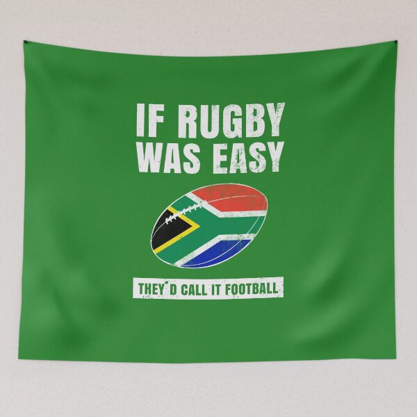 Item preview, South Africa Rugby Funny Support Gift designed and sold by NUMAcreations.