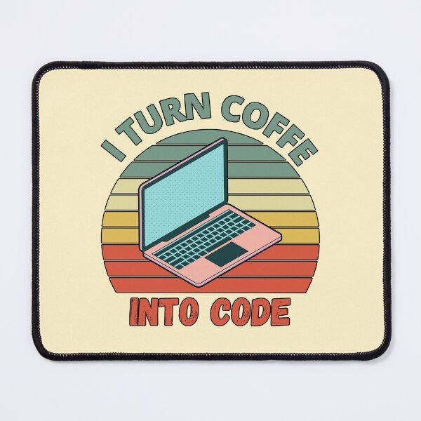 Item preview, Programmer Who Turns Coffee Into Code Design designed and sold by Meek-Anime.