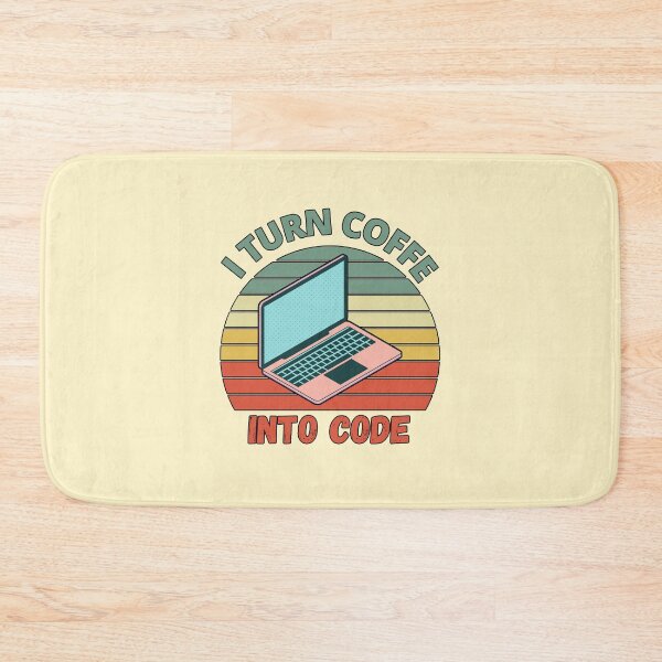 Item preview, Programmer Who Turns Coffee Into Code Design designed and sold by Meek-Anime.