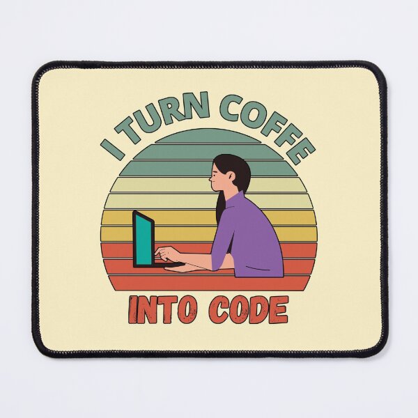 Item preview, Programmer Who Turns Coffee Into Code College Student designed and sold by Meek-Anime.