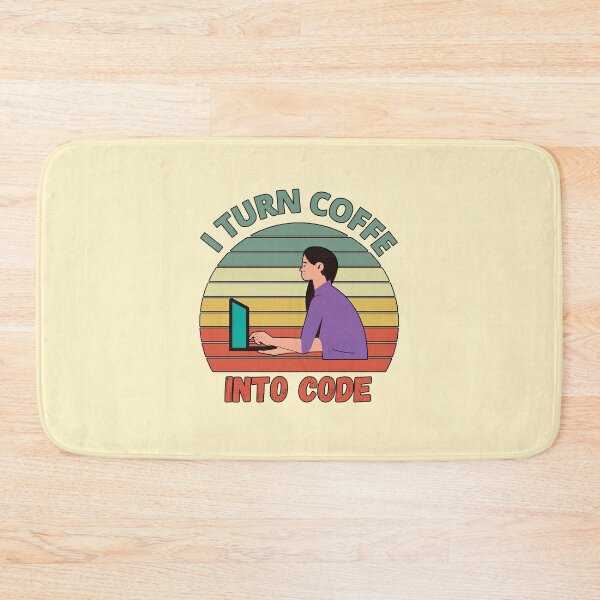 Item preview, Programmer Who Turns Coffee Into Code College Student designed and sold by Meek-Anime.