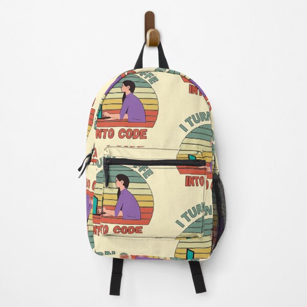 Item preview, Programmer Who Turns Coffee Into Code College Student designed and sold by Meek-Anime.