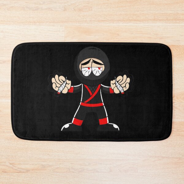 Item preview, Ninja Smoking Two Joints Blunt Weed Stone Comic designed and sold by DabGraphic.