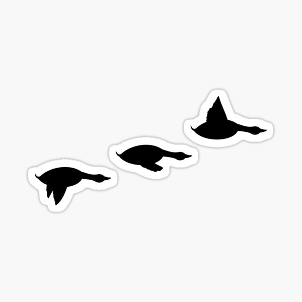 Item preview, Duck Flight designed and sold by The Lemon Stationery & Gift .