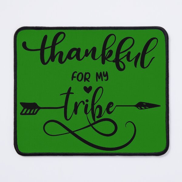 Item preview, Thankful For My Tribe, funny Thanksgiving,cute svg,black svg designed and sold by theDlab.
